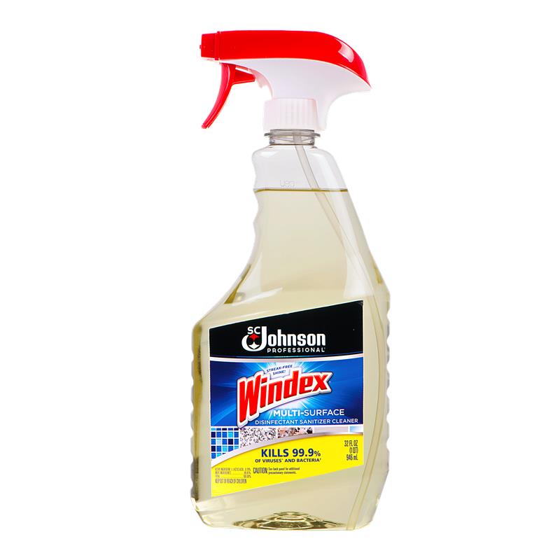 WINDEX 32 OZ MULTI-SURFACE DISINFECTANT - Glass & Surface Cleaners